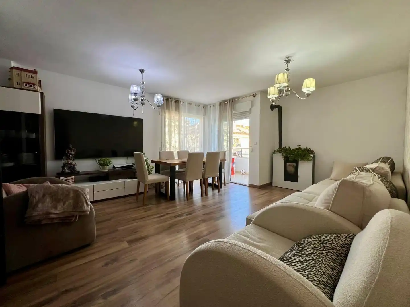 Sala de estar de Piso en venta en Altea con Aire acondicionado, Terraza y Balcón