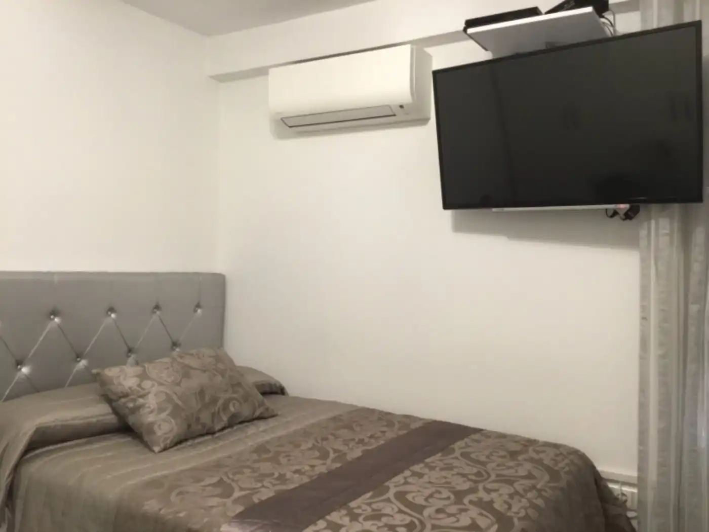 Bedroom of Flat for sale in Murcia  with Air Conditioner, Furnished and Balcony