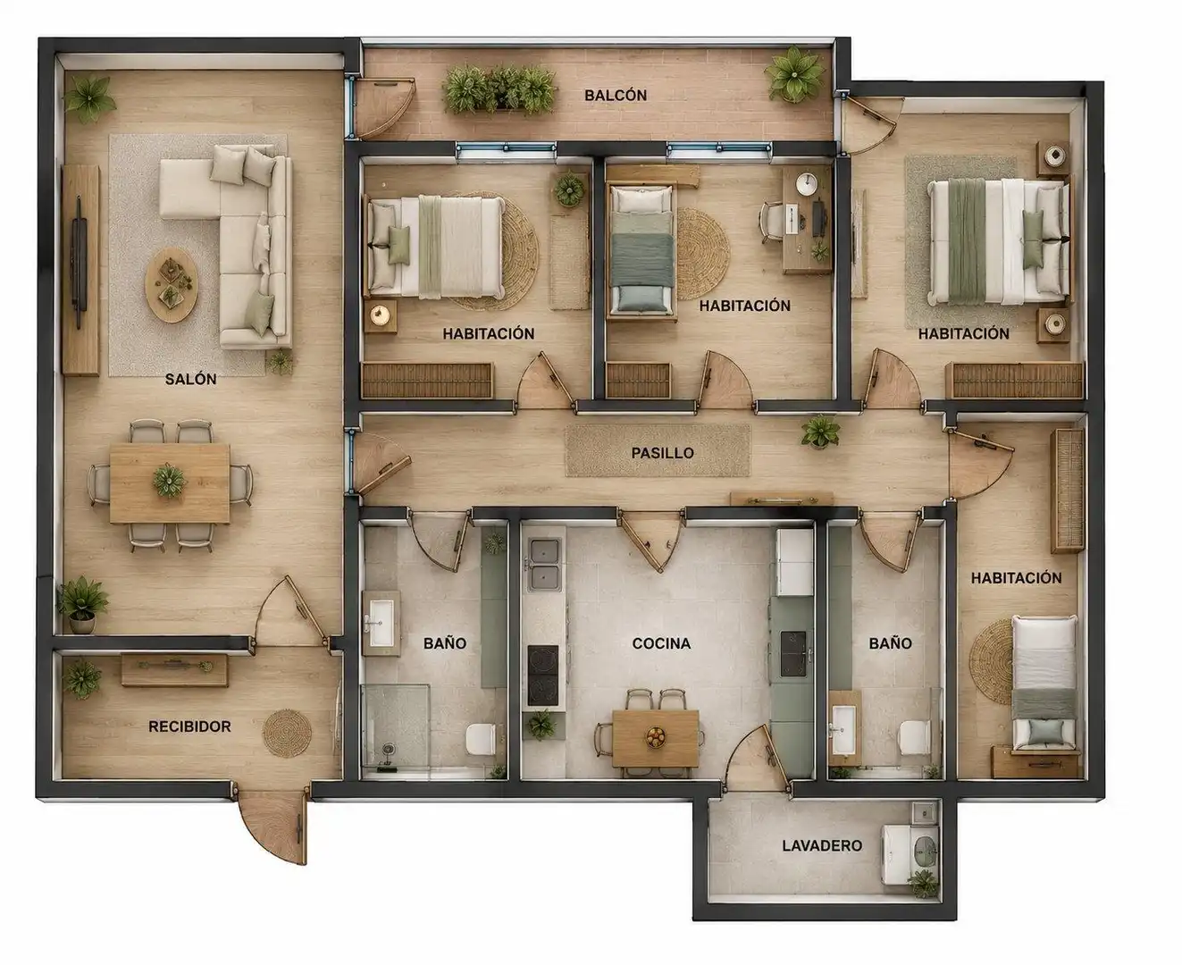 Wohnung mit Aufzug zum Verkauf in Centre - Sant Oleguer, imagen 31