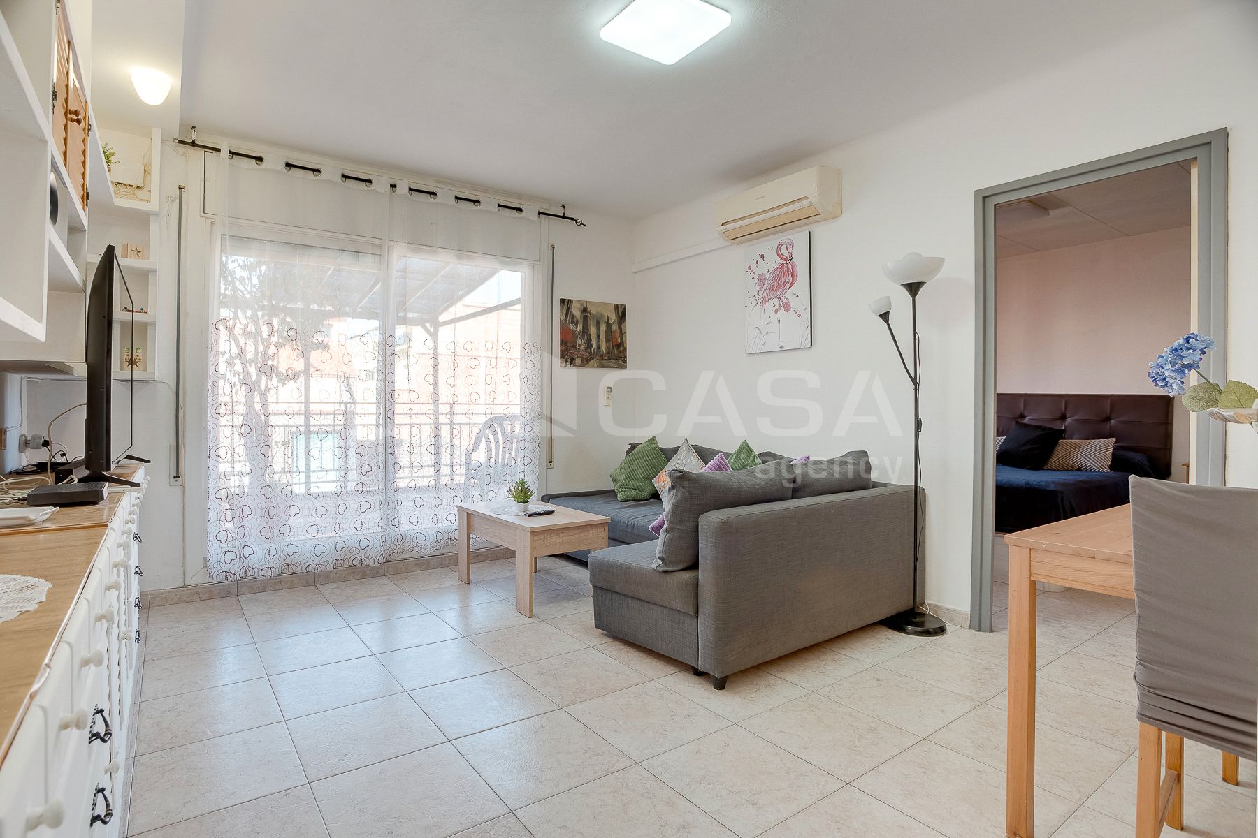 Living room of Attic for sale in Badalona  with Balcony