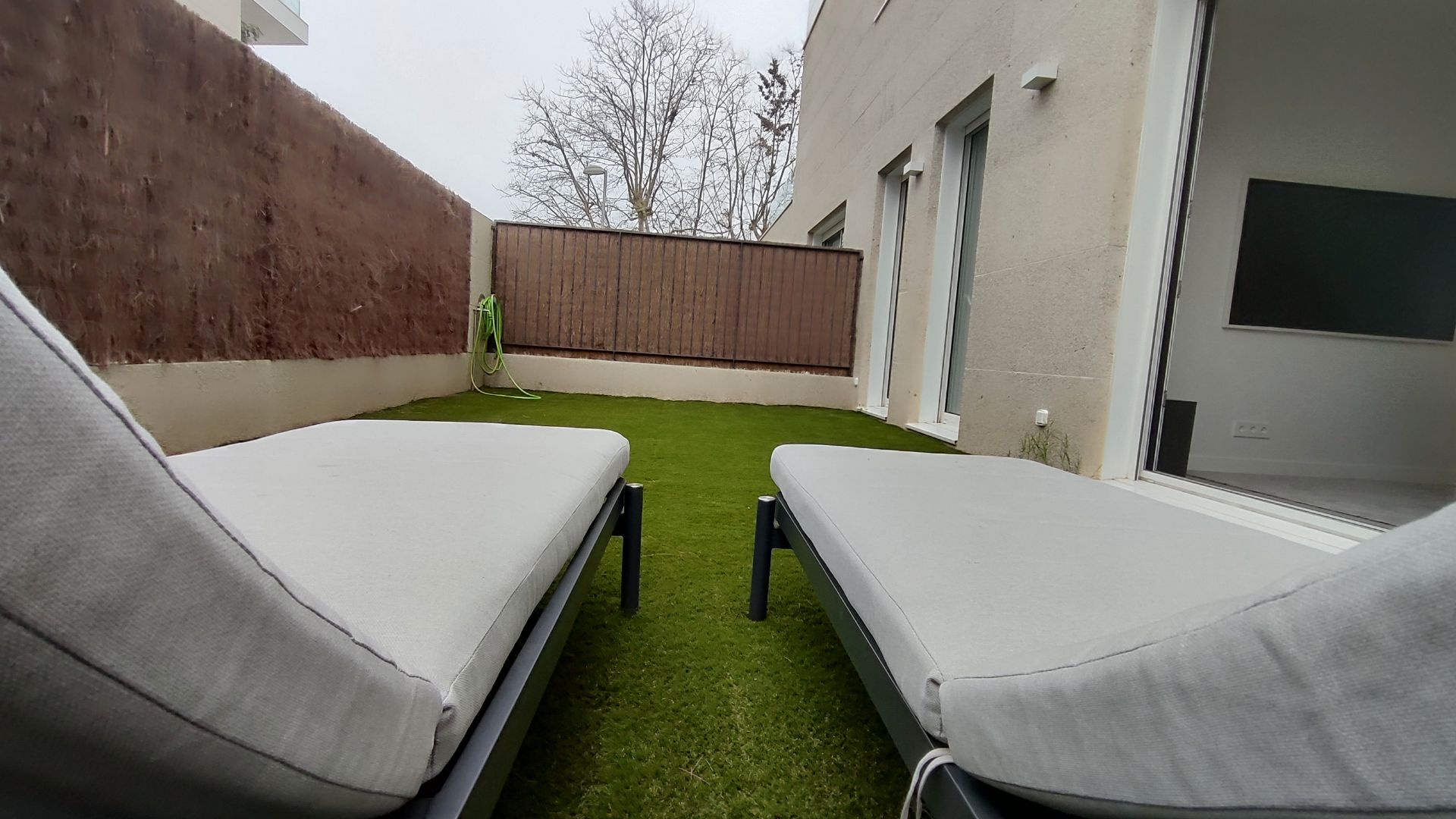 Terrace of Apartment to rent in Vigo   with Heating, Parquet flooring and Terrace