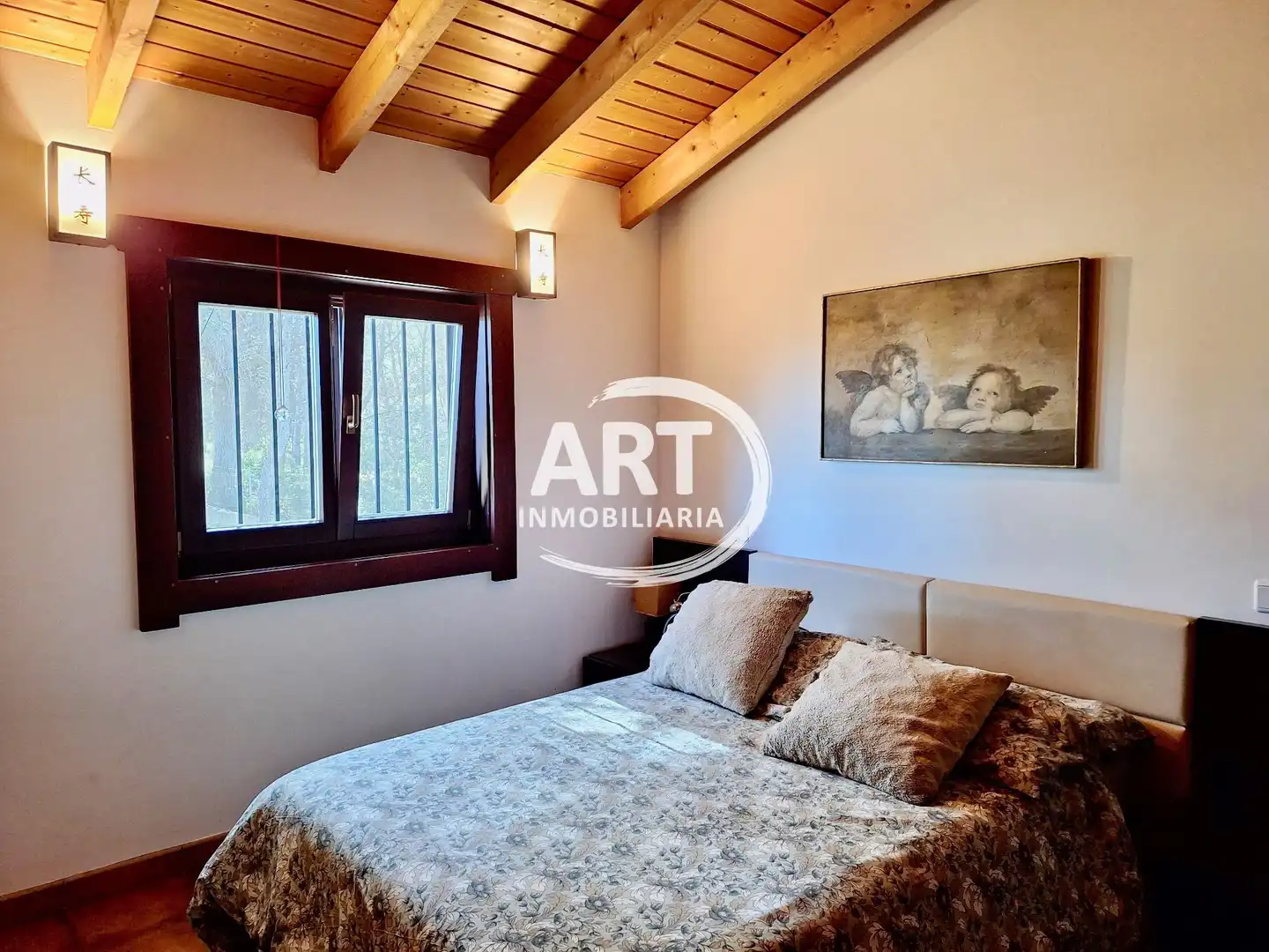 Dormitori de Casa o xalet en venda en Bétera amb Aire condicionat, Jardí privat i Terrassa
