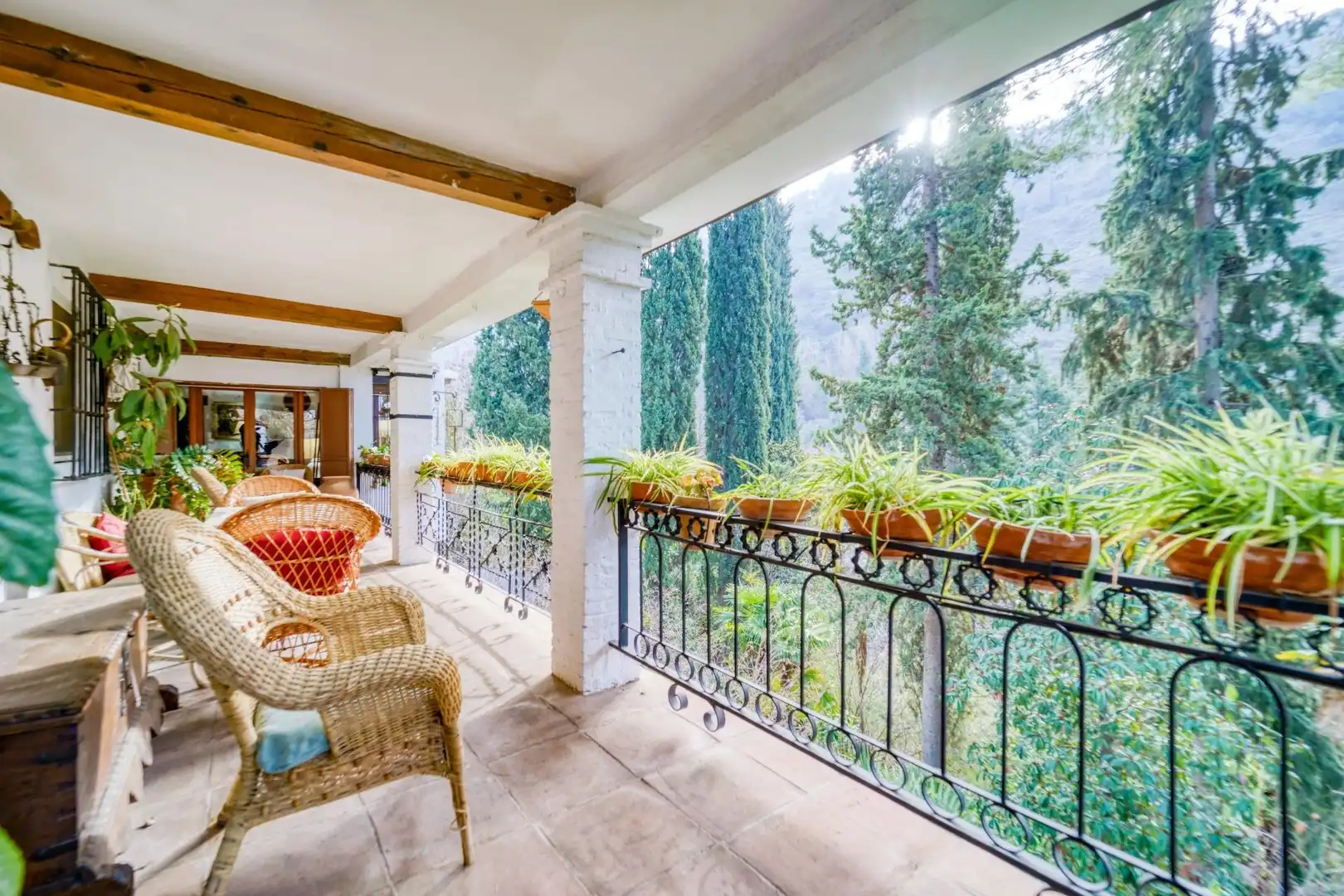 Terraza de Casa o chalet en venta en Granada con Aire acondicionado, Calefacción y Jardín privado