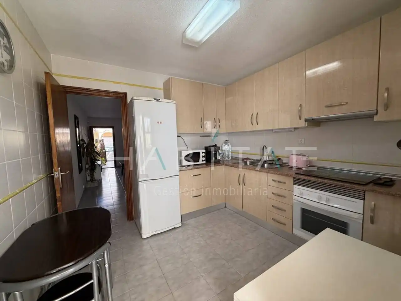 Cocina de Dúplex en venta en San Pedro del Pinatar con Aire acondicionado y Jardín privado