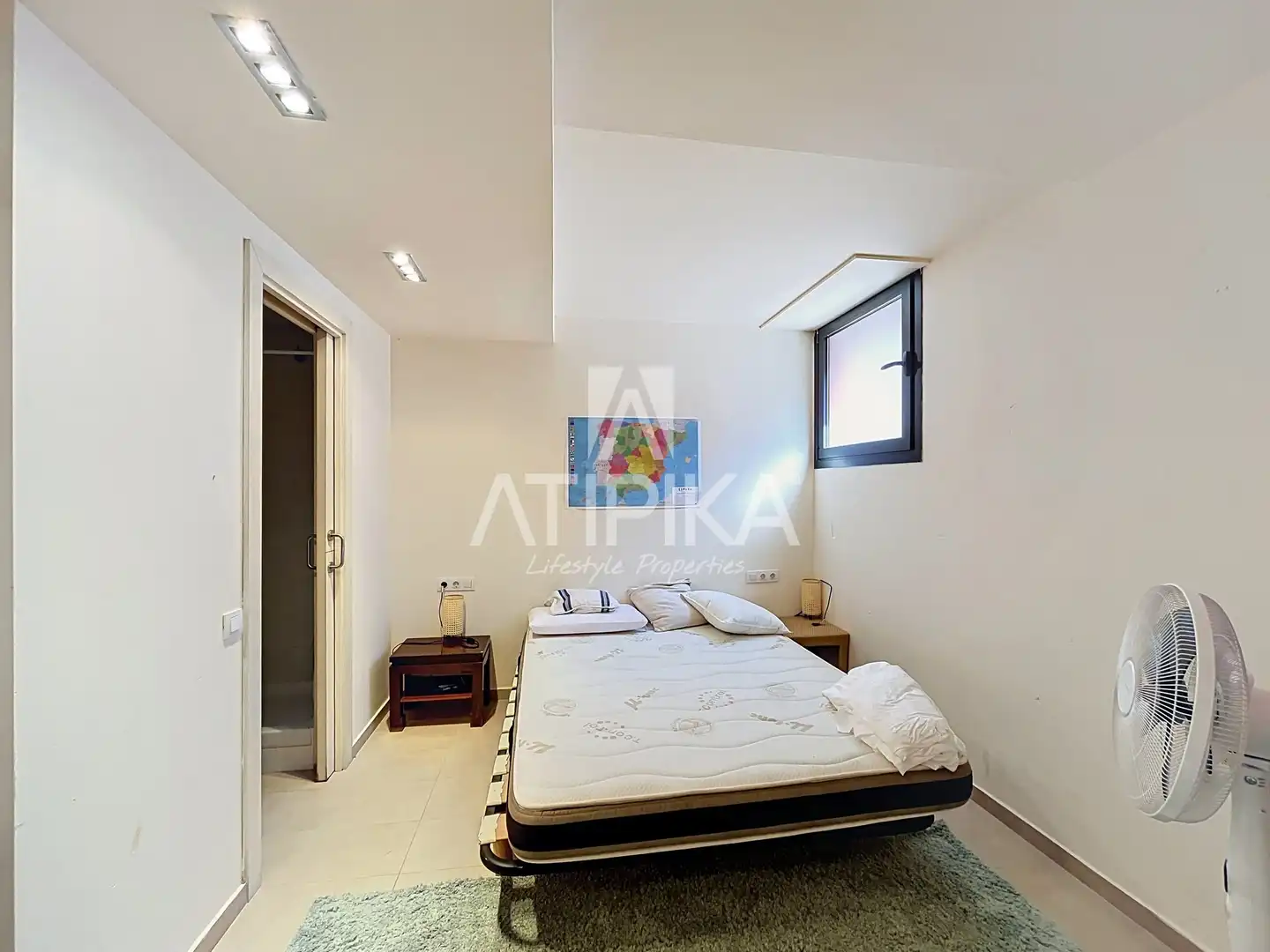 Dormitori de Casa o xalet de lloguer en Sitges amb Aire condicionat, Terrassa i Piscina