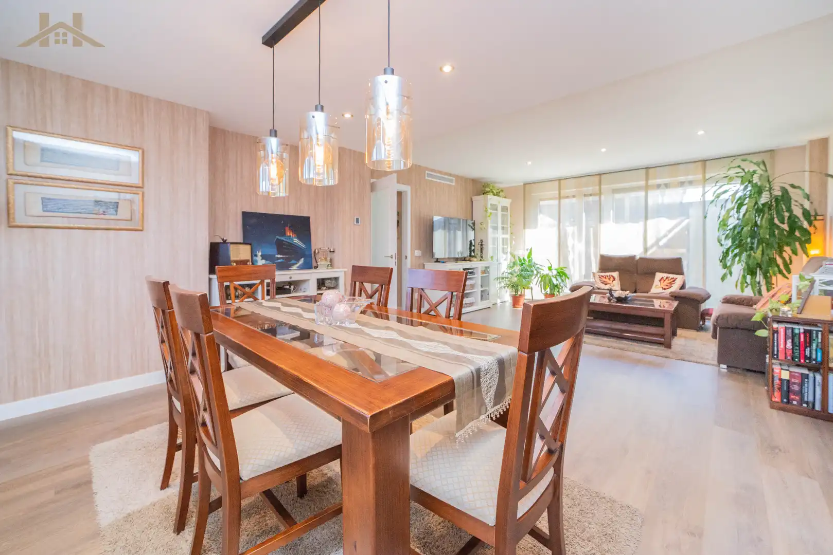Dining room of Detached homes for sale in Villaviciosa de Odón  with Air Conditioner, Heating and Private garden
