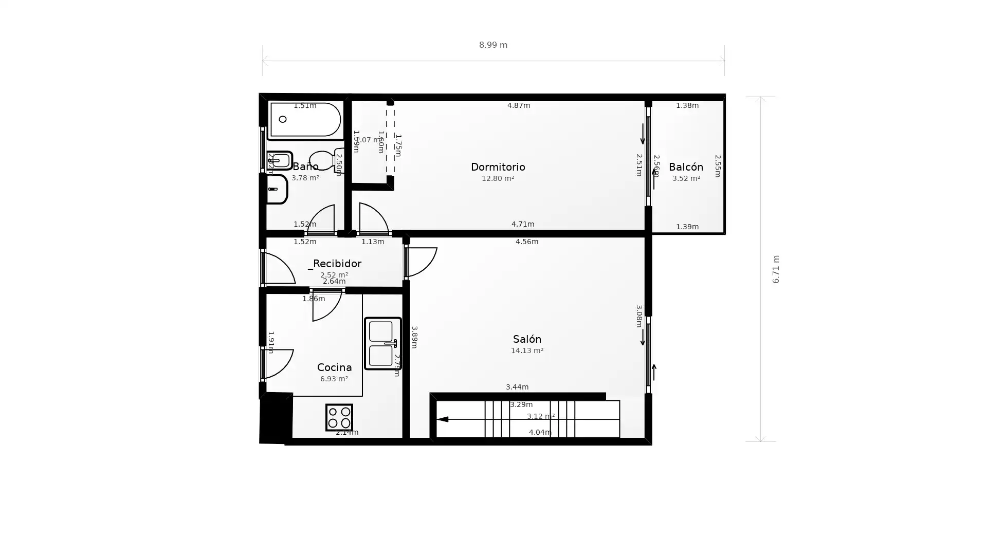 Piso en venta en Castelldefels con Aire acondicionado, Calefacción y Terraza