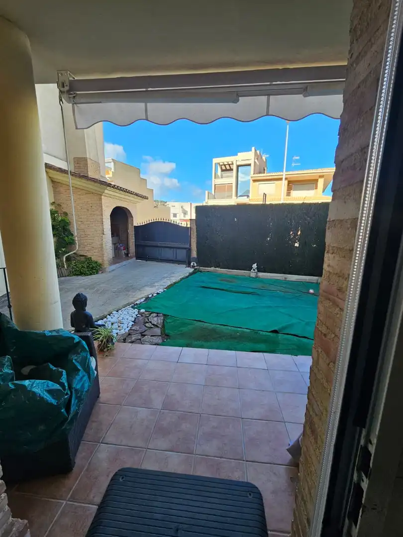 Garden of Houses for sale in Sagunto / Sagunt  with Heating, Private garden and Storage room