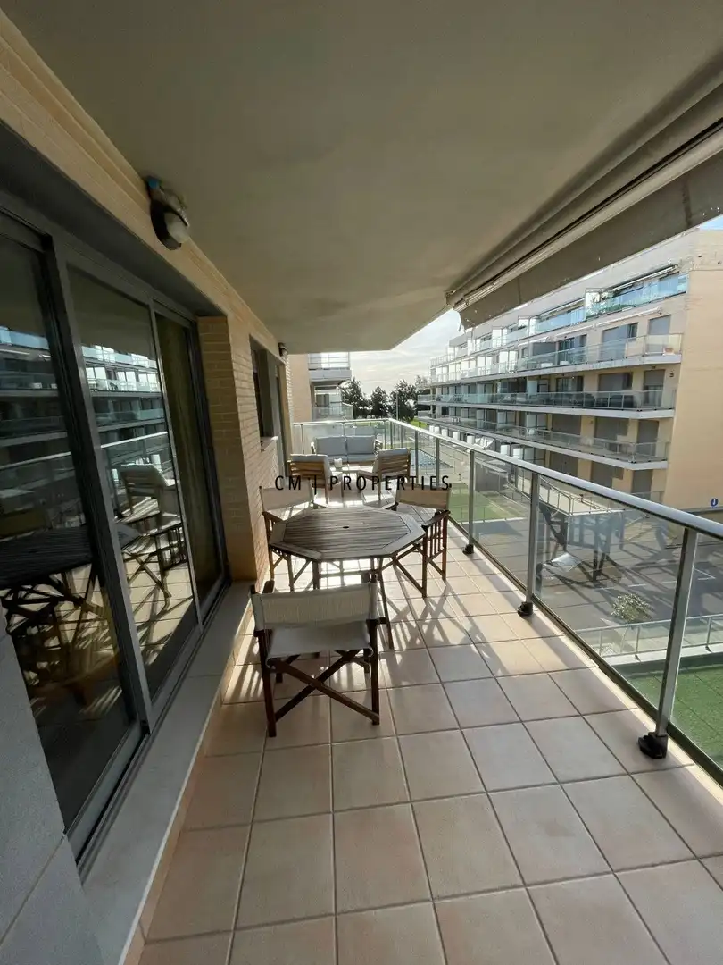 Terrasse von Wohnungen zur Miete in Moncofa mit Klimaanlage, Heizung und Terrasse