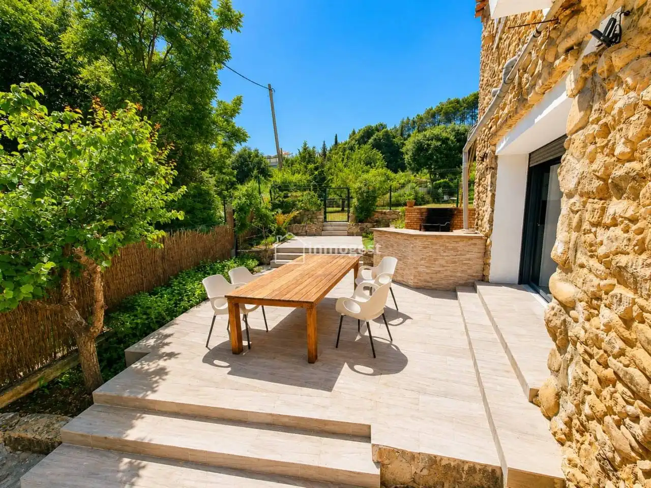 Terraza de Casa o chalet de alquiler en Sarrià de Ter con Aire acondicionado, Calefacción y Jardín privado