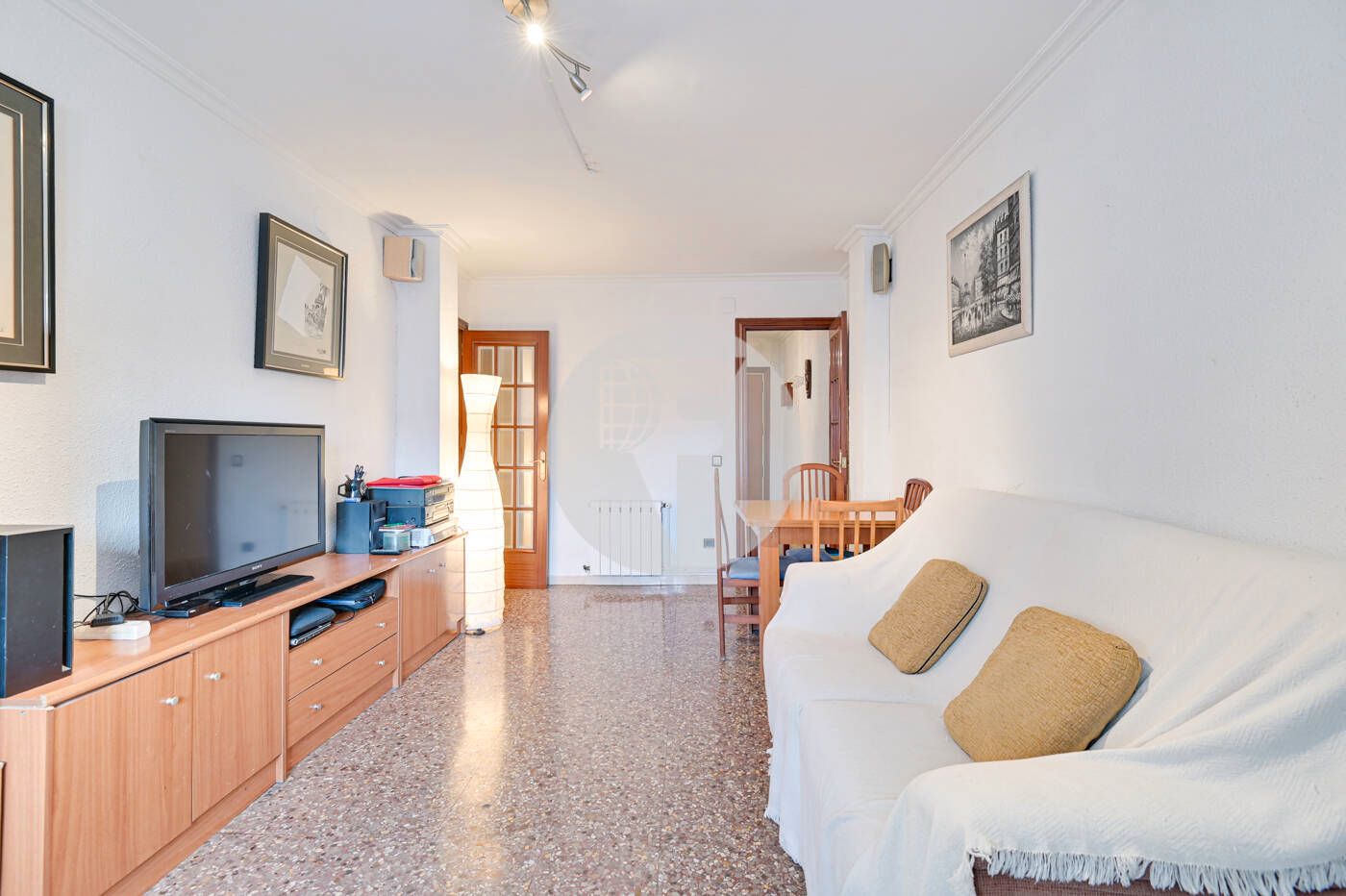 Sala d'estar de Pis en venda en Mollet del Vallès amb Calefacció i Balcó