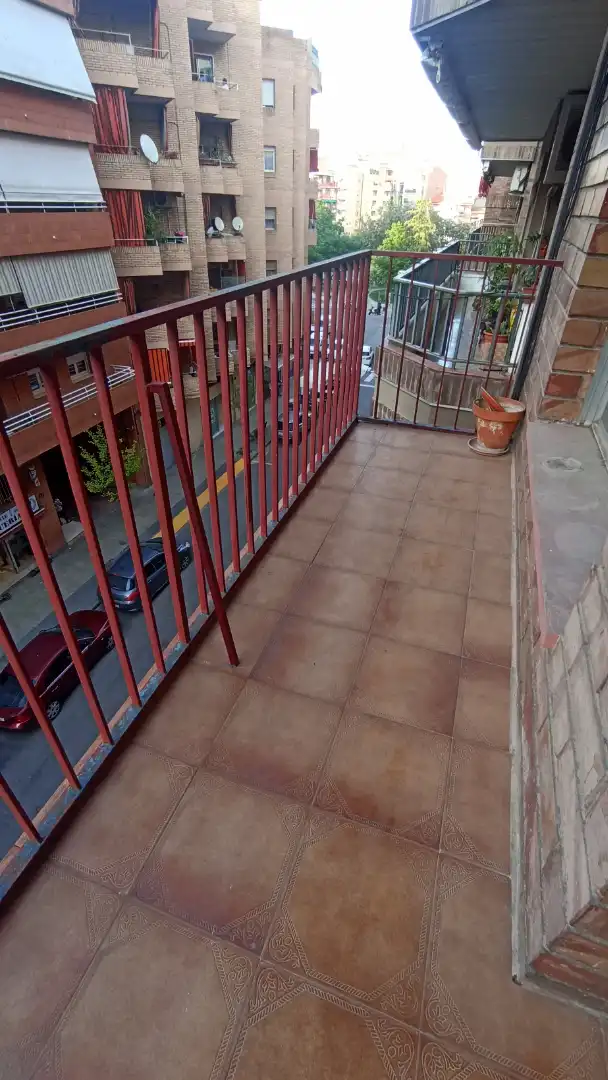 Balcony of Flat for sale in Lleida  with Air Conditioner, Heating and Furnished