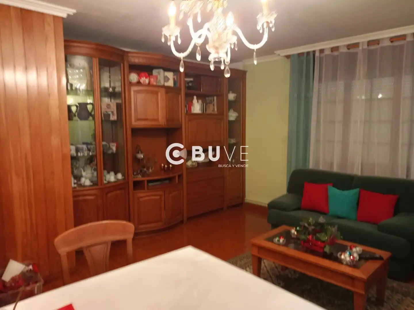 Sala de estar de Casa o chalet en venta en Moraña con Calefacción, Jardín privado y Parquet