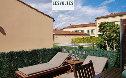 Terrassa de Casa adosada en venda en Pals amb Aire condicionat, Jardí privat i Parquet