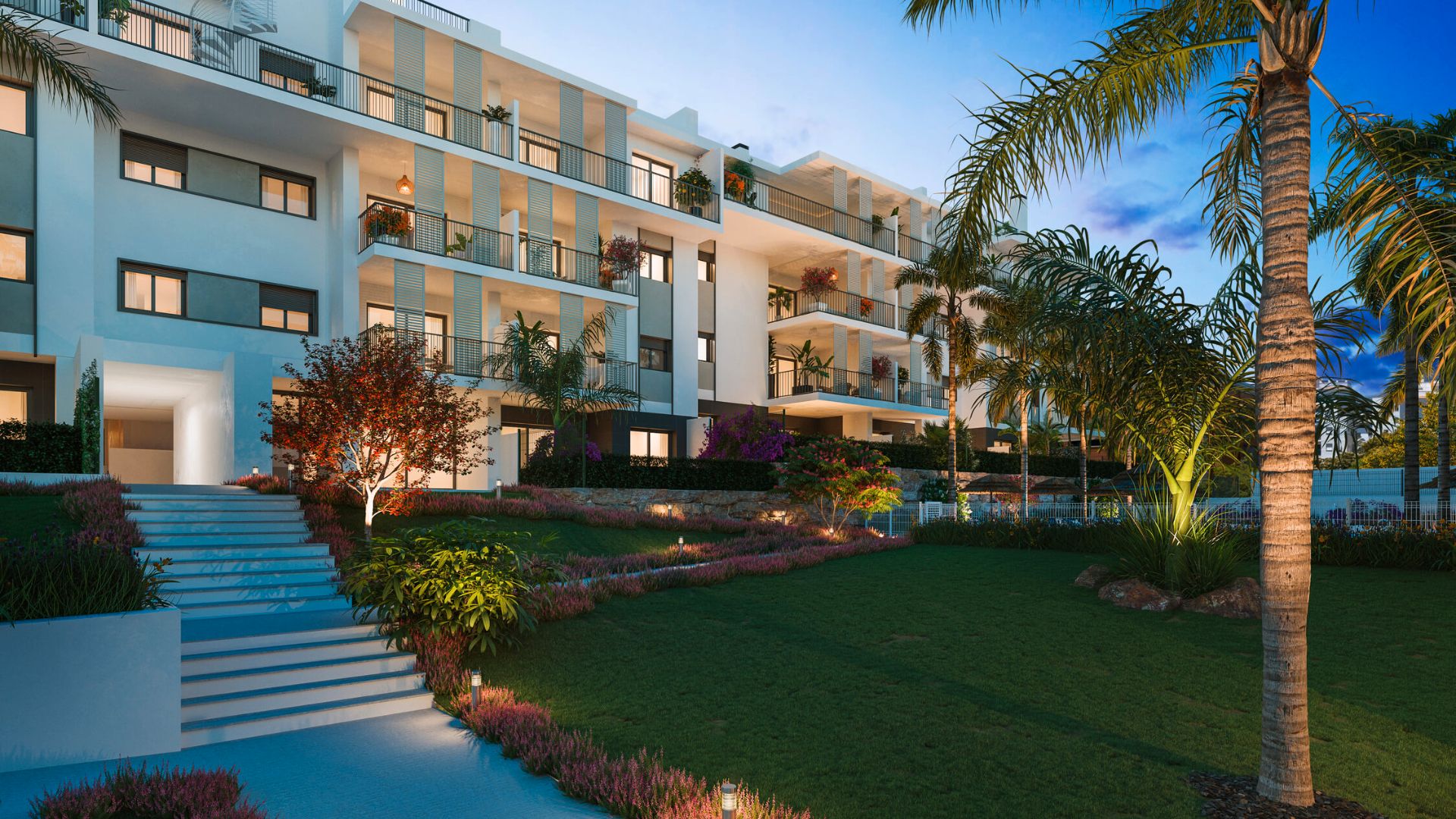 Vista exterior de Apartamento en venta en Estepona con Aire acondicionado, Calefacción y Terraza