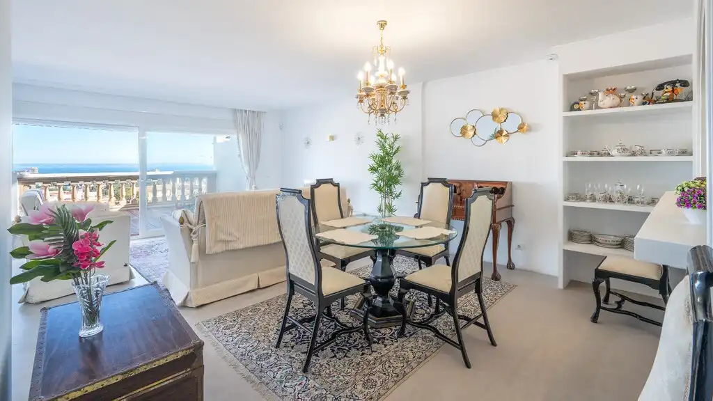 Comedor de Casa adosada en venta en  Palma de Mallorca con Aire acondicionado, Terraza y Amueblado