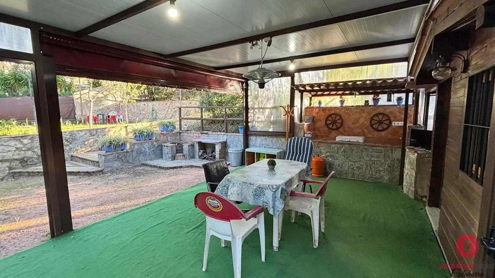 Terrasse von Country house zum Verkauf in Córdoba mit Klimaanlage, Privatgarten und Abstellraum