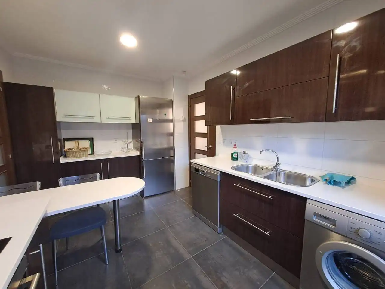 Cocina de Casa adosada en venta en Castrillo del Val con Calefacción, Jardín privado y Parquet