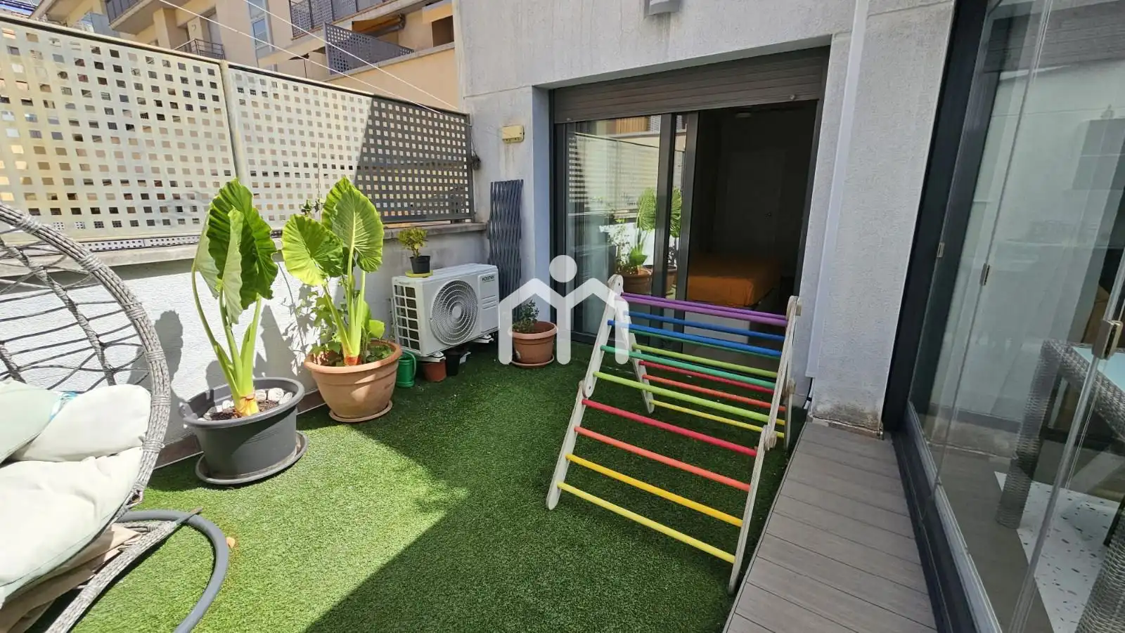 Terraza de Piso en venta en Badalona con Aire acondicionado, Calefacción y Parquet
