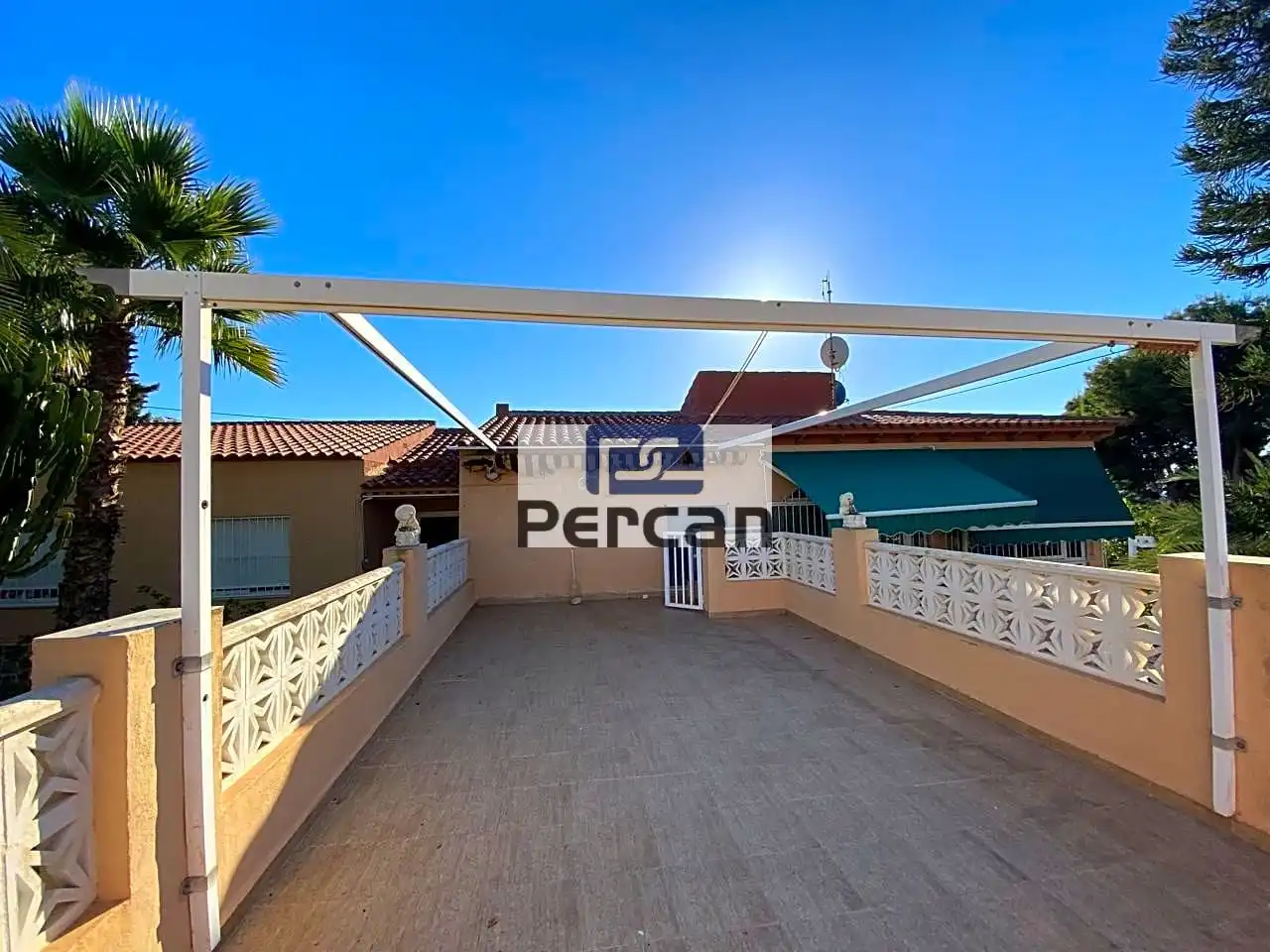 Terraza de Finca rústica en venta en El Campello con Jardín privado, Terraza y Trastero
