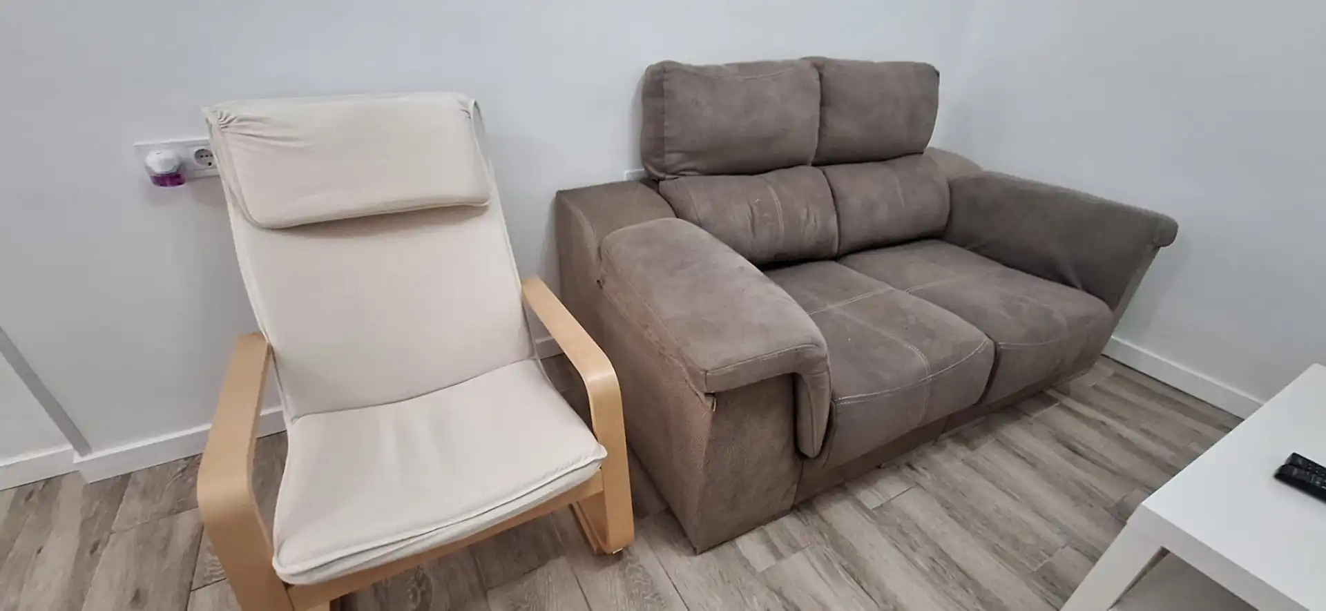 Living room of Flat for rent in Málaga  with Furnished, Oven and Washing machine