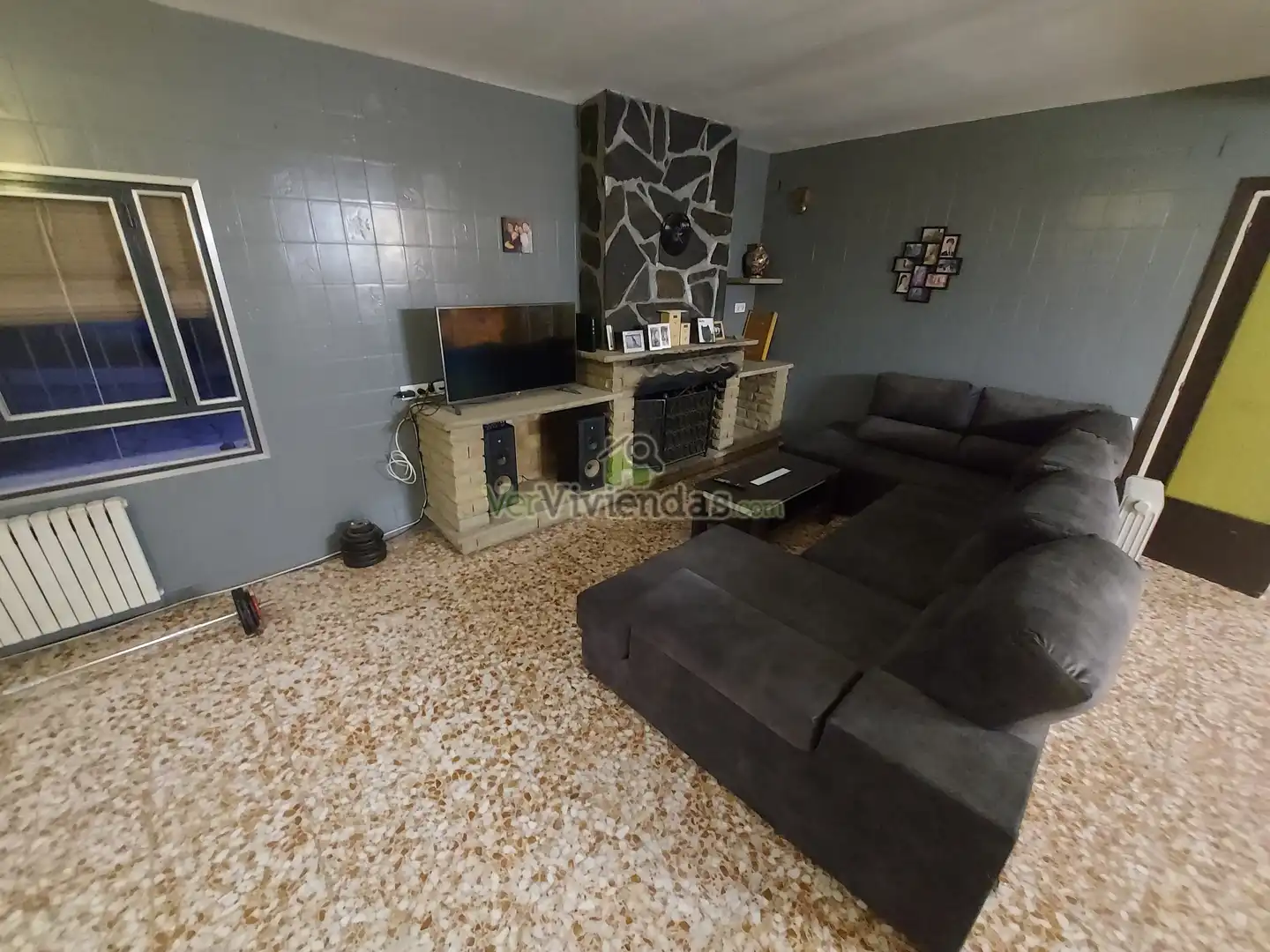 Sala de estar de Casa o chalet en venta en Olesa de Montserrat con Calefacción, Jardín privado y Terraza