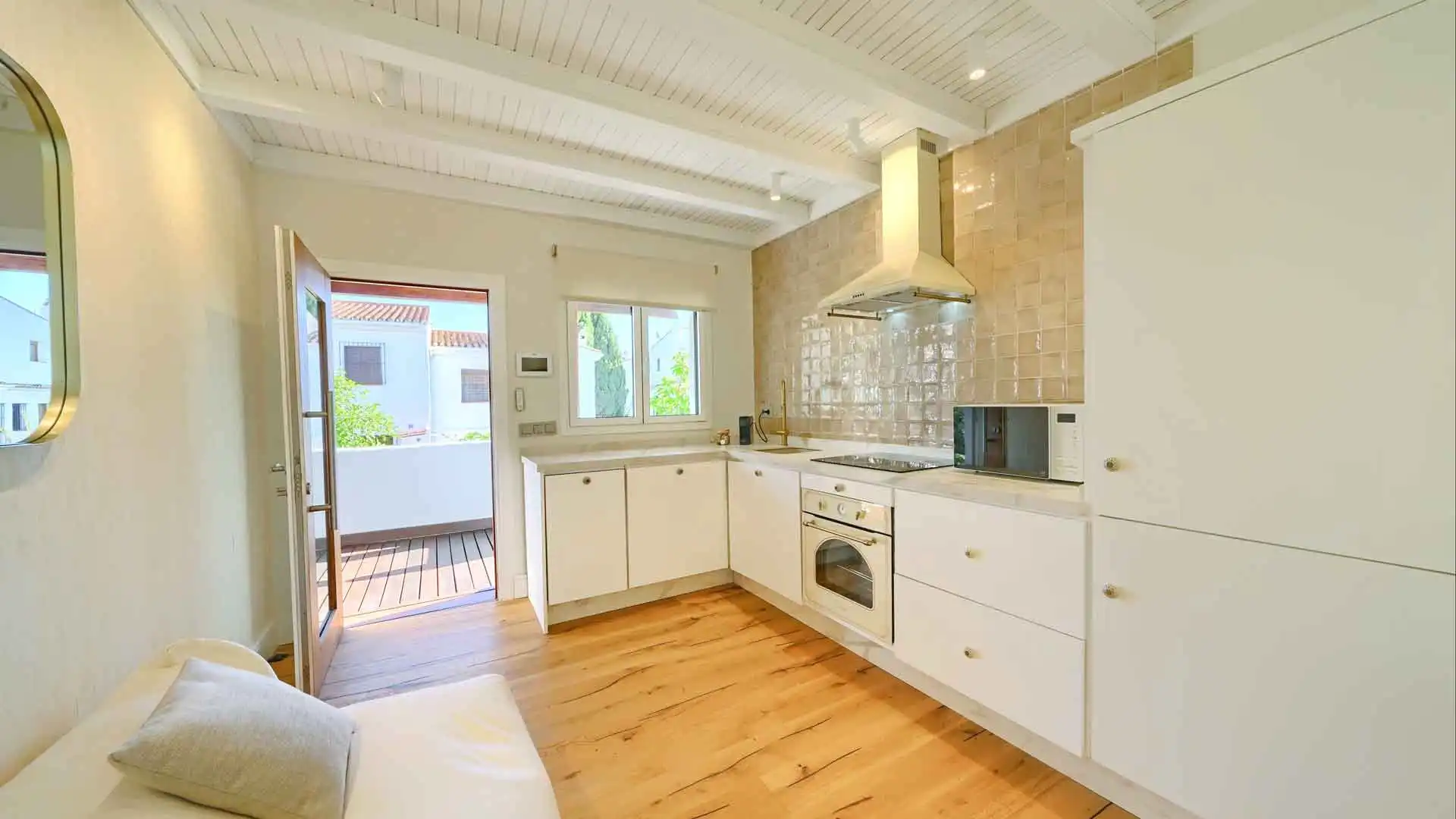 Cocina de Casa adosada en venta en Marbella con Aire acondicionado, Jardín privado y Terraza