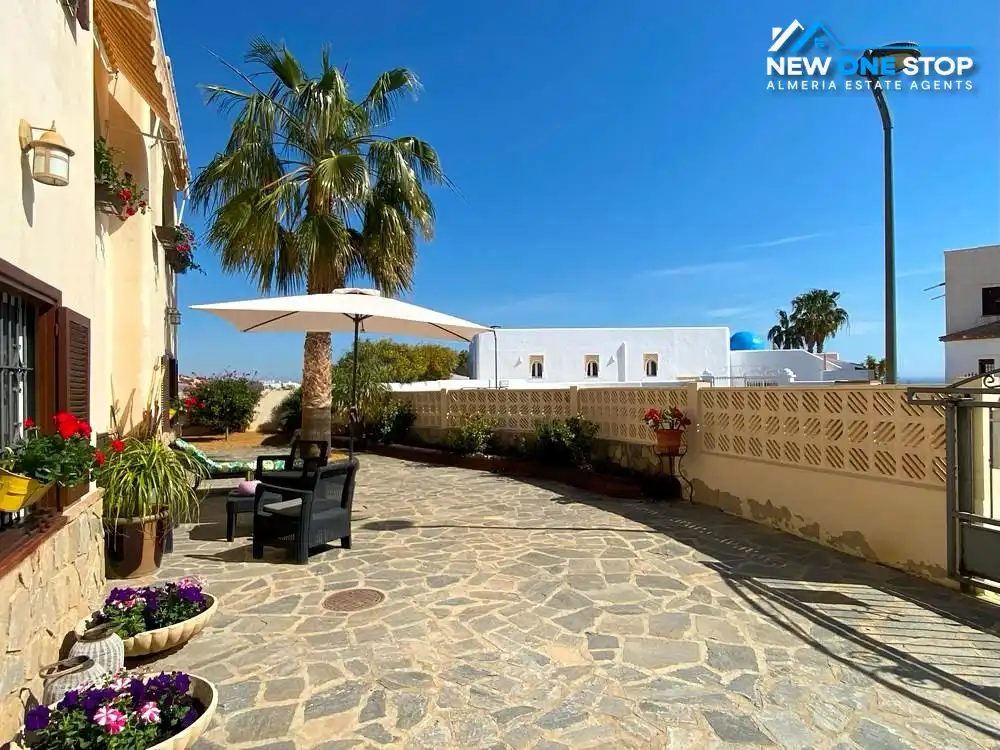 Vista exterior de Casa o chalet en venta en Mojácar con Aire acondicionado, Calefacción y Jardín privado