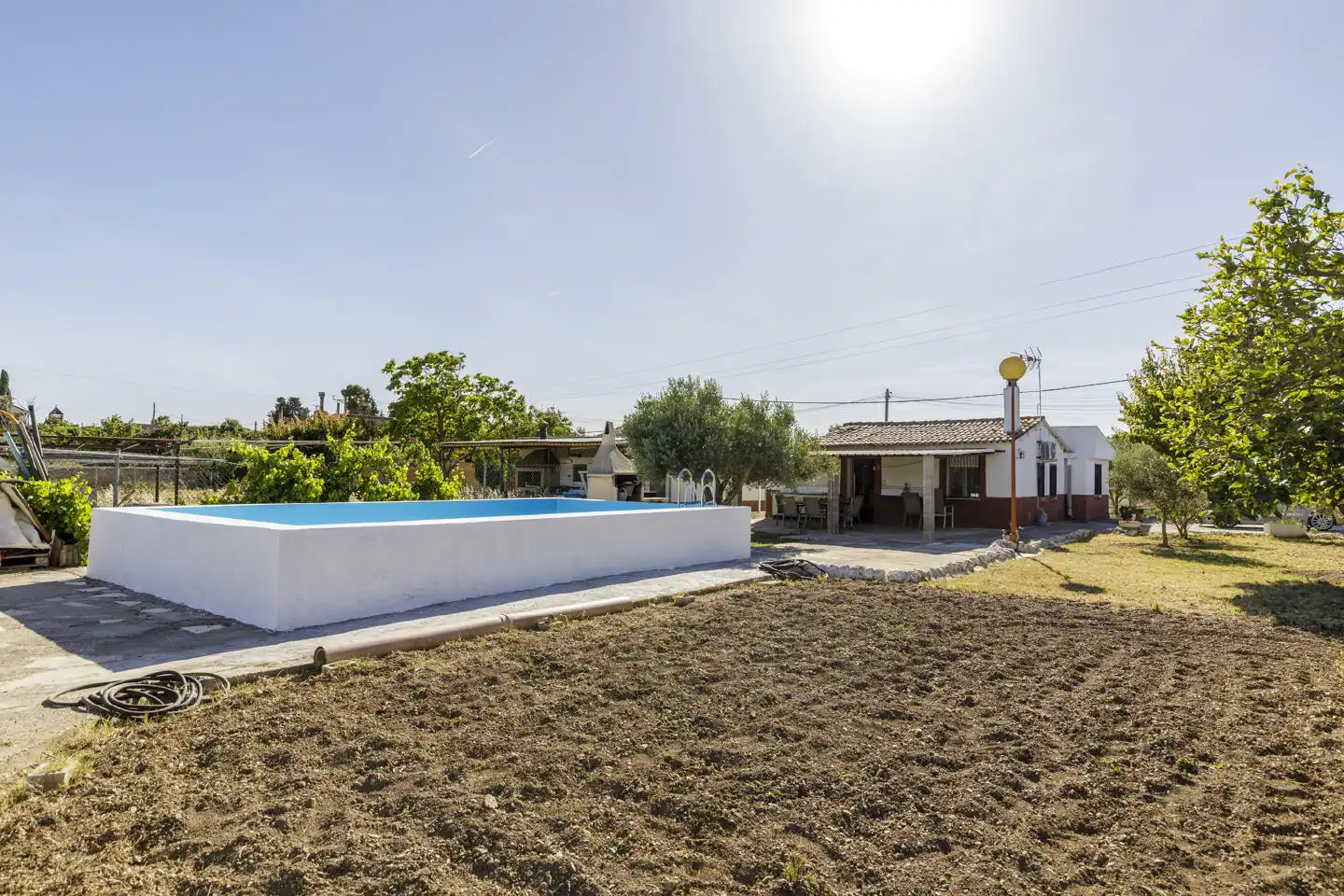 Piscina de Casa o xalet en venda en Zaragoza