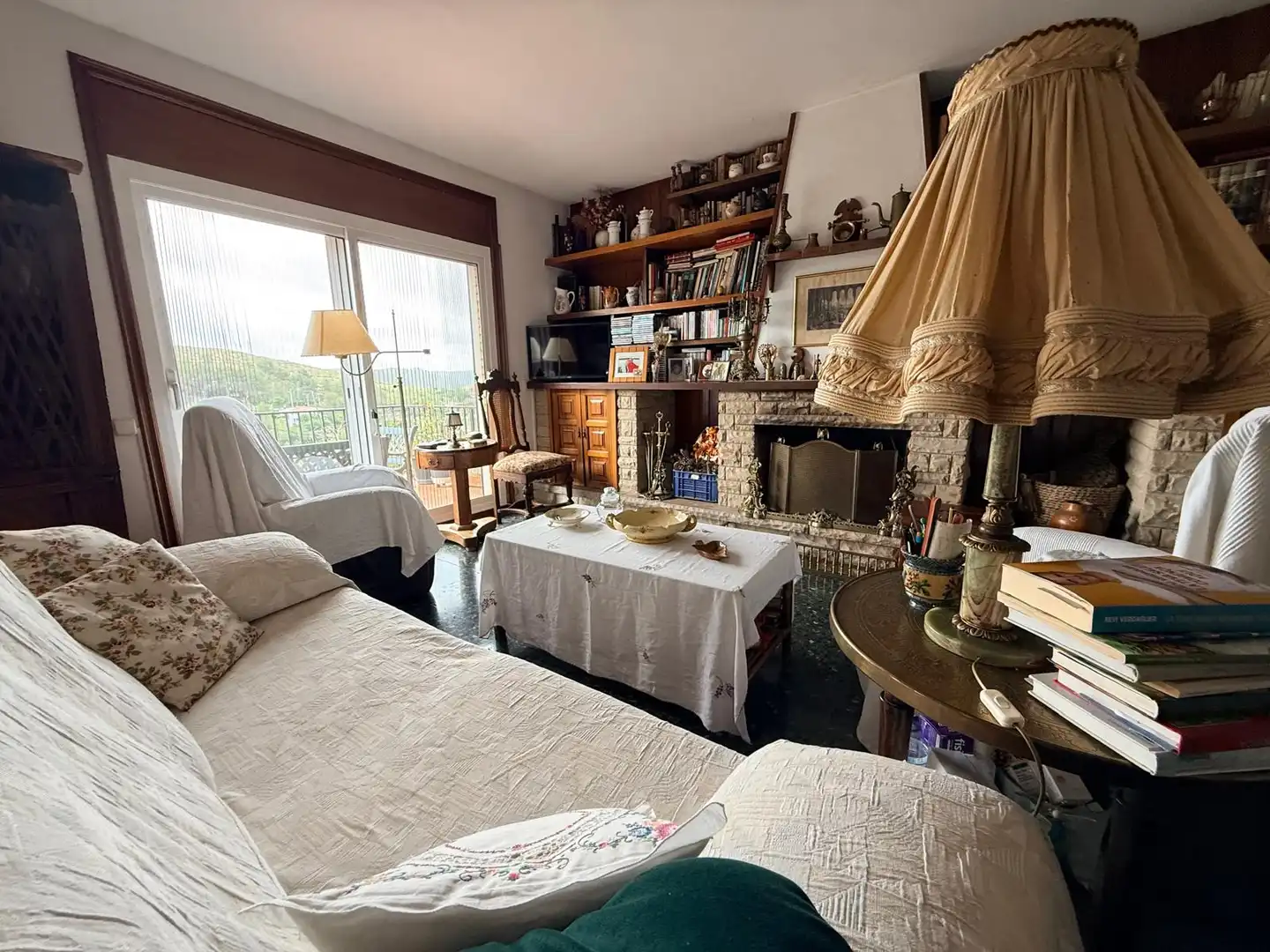 Sala de estar de Casa o chalet en venta en Olivella con Calefacción, Jardín privado y Terraza