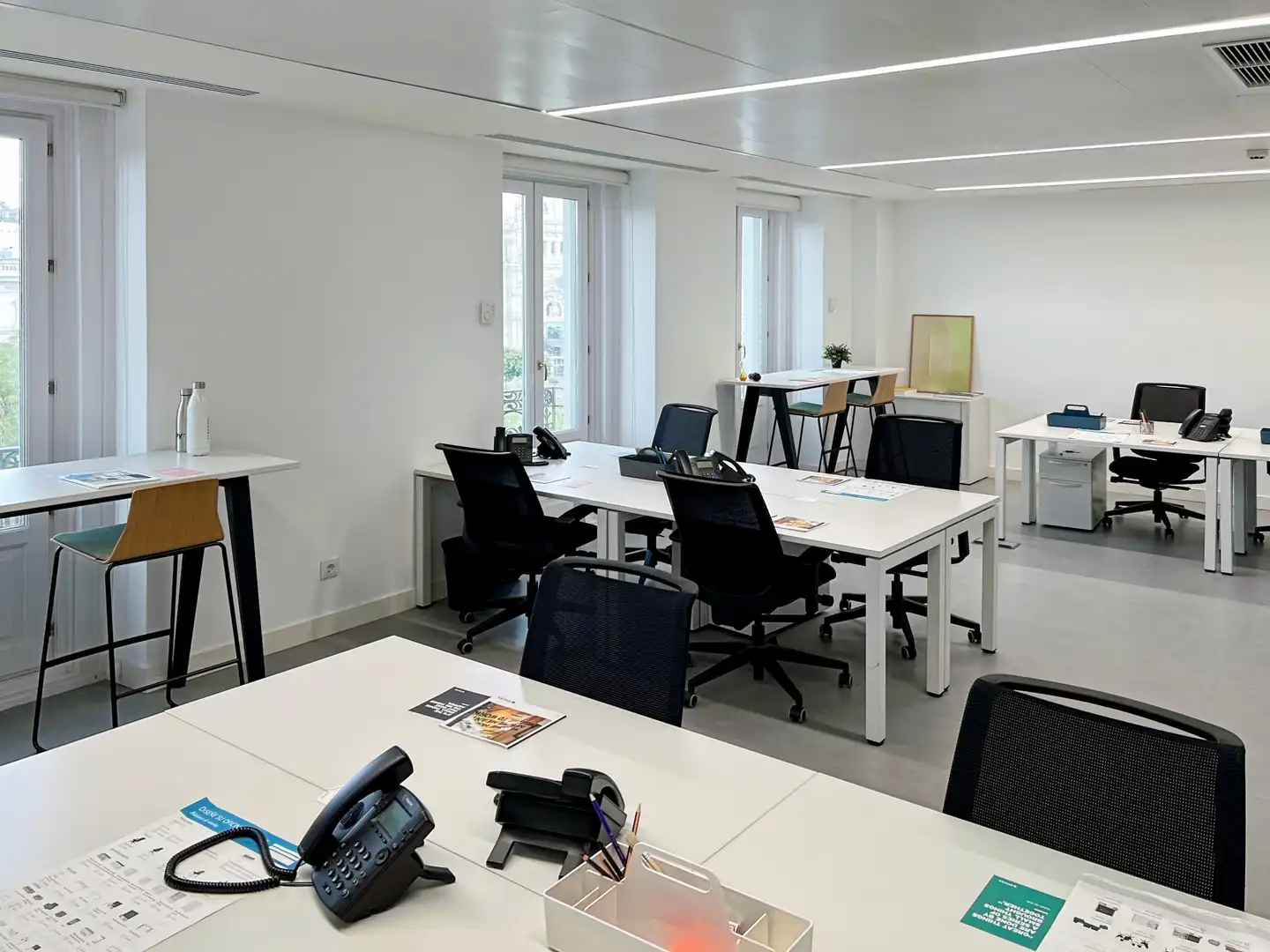 Oficina de alquiler en Madrid con Aire acondicionado, Calefacción y Amueblado