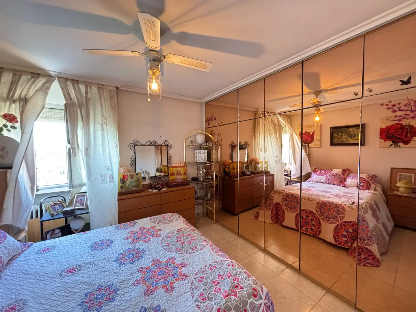 Schlafzimmer von Wohnung zum Verkauf in Madrid mit Heizung, Privatgarten und Terrasse