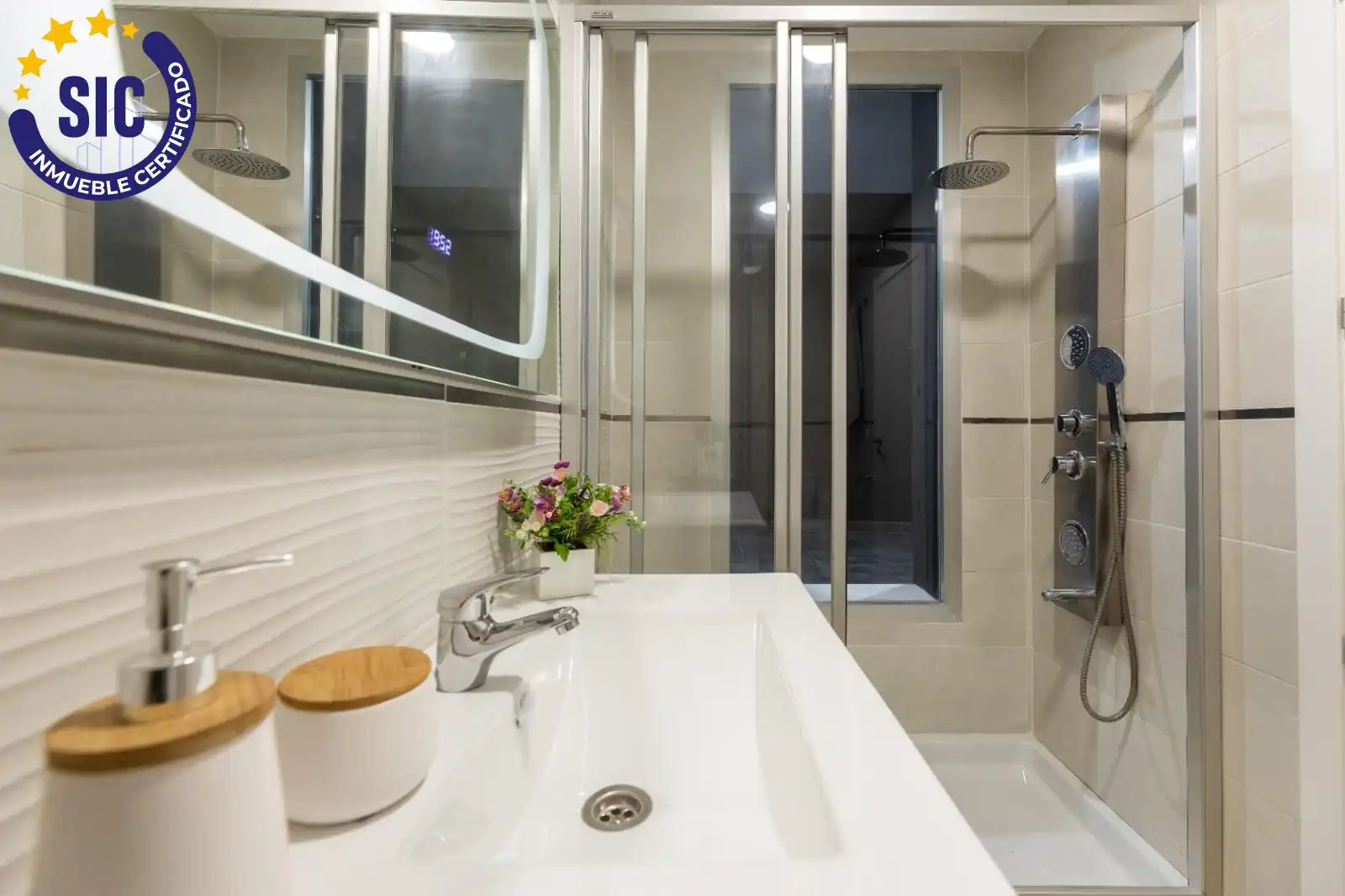 Bany de Apartament en venda en Oropesa del Mar / Orpesa amb Calefacció, Terrassa i Moblat