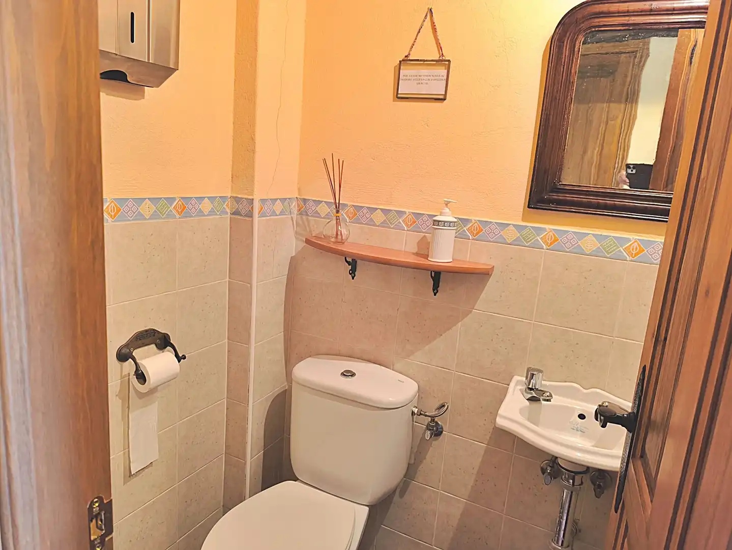 Baño de Finca rústica en venta en Medinaceli con Calefacción y Terraza