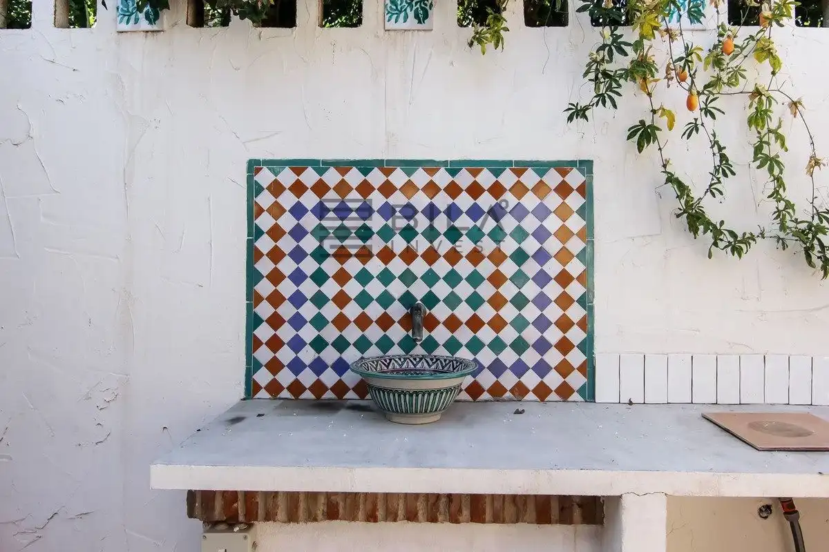 Jardín de Casa o chalet en venta en Mijas con Aire acondicionado, Terraza y Trastero