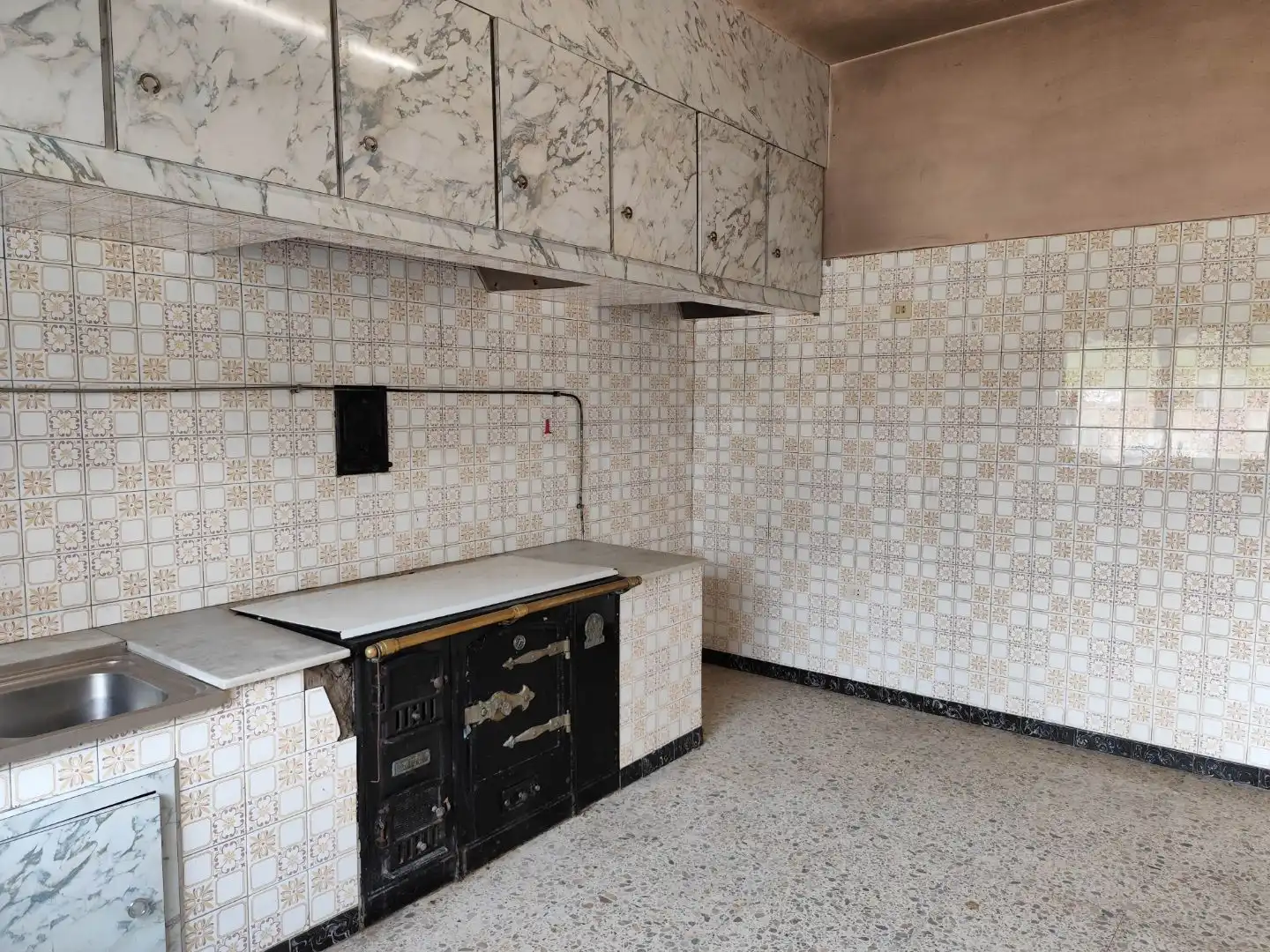 Cocina de Casa o chalet en venta en A Laracha  
