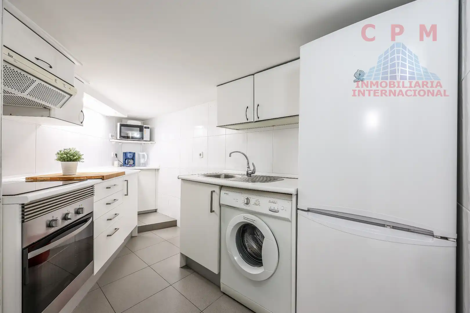 Cuina de Àtic de lloguer en Madrid amb Aire condicionat, Calefacció i Parquet
