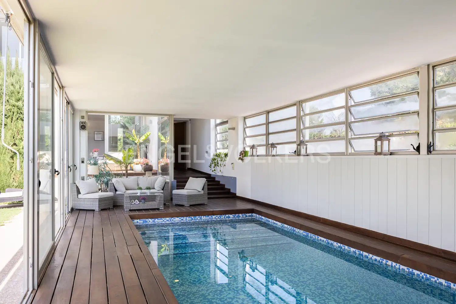 Swimming pool of Houses for rent in Olocau  with Air Conditioner, Heating and Private garden