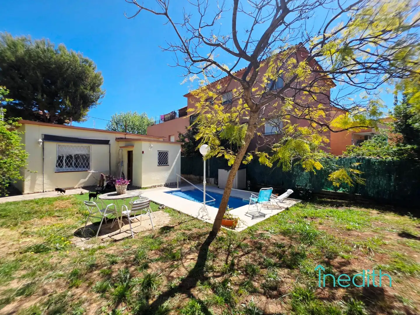 Garden of Houses for sale in Calafell  with Air Conditioner, Terrace and Storage room