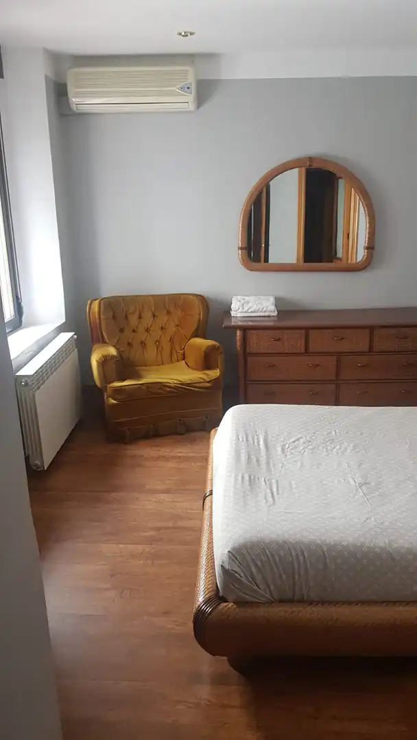 Bedroom of Apartments for rent in Cáceres  with Air Conditioner, Heating and Furnished