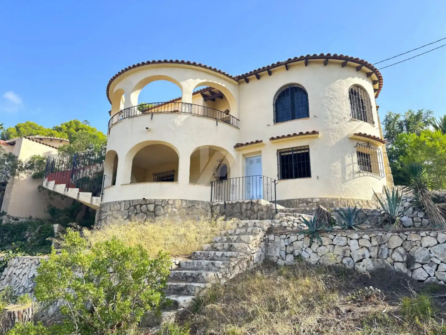 Vista exterior de Casa o xalet en venda en Benissa amb Calefacció, Terrassa i Traster