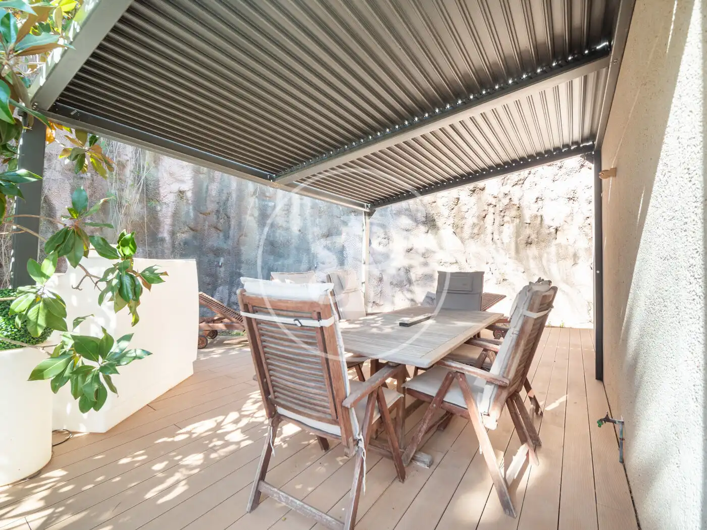 Terraza de Casa o chalet en venta en Gilet con Aire acondicionado, Calefacción y Jardín privado