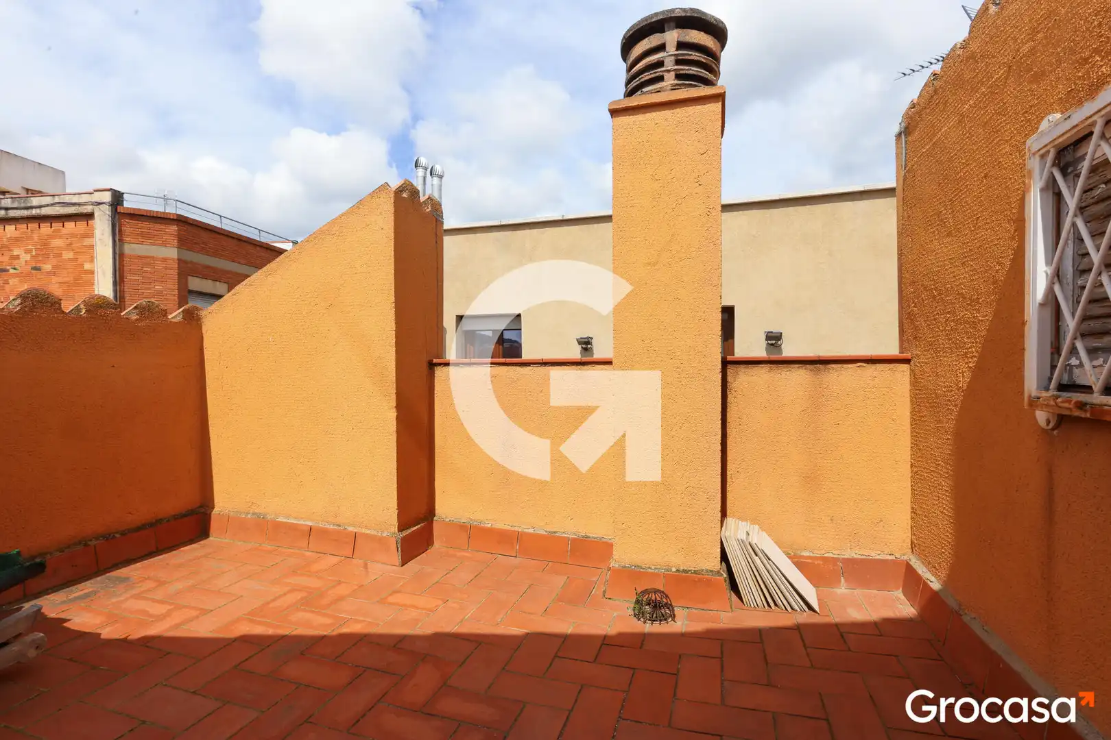 Terraza de Casa adosada en venta en Barcelona con Aire acondicionado, Calefacción y Terraza