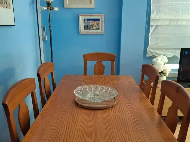 Esszimmer von Wohnung zur Miete in El Vendrell mit Klimaanlage, Schwimmbad und Möbliert