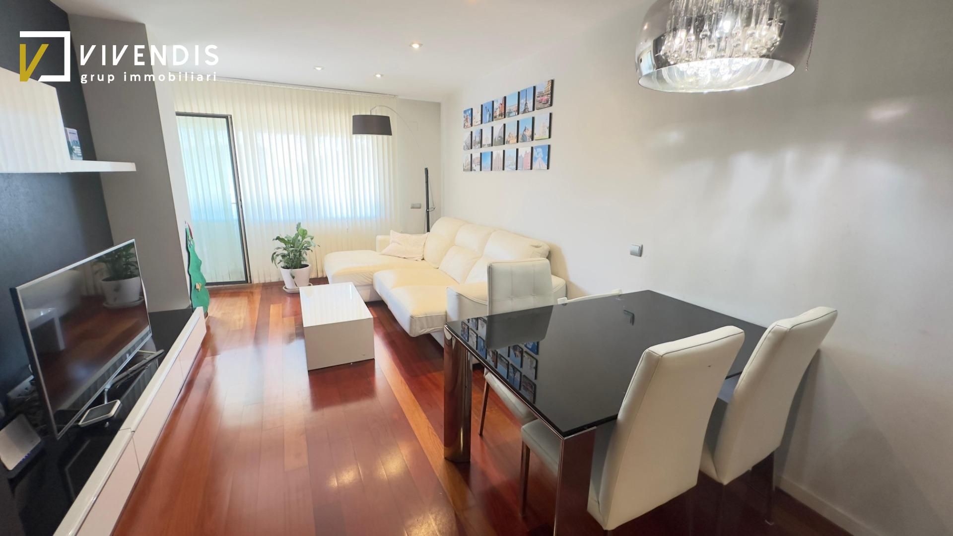 Living room of Flat for sale in  Lleida Capital  with Air Conditioner, Heating and Private garden