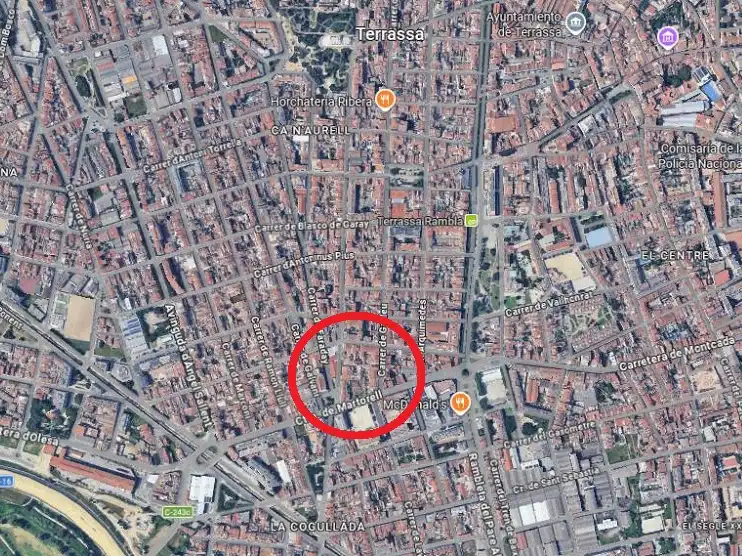Vista exterior de Residencial en venda en Terrassa