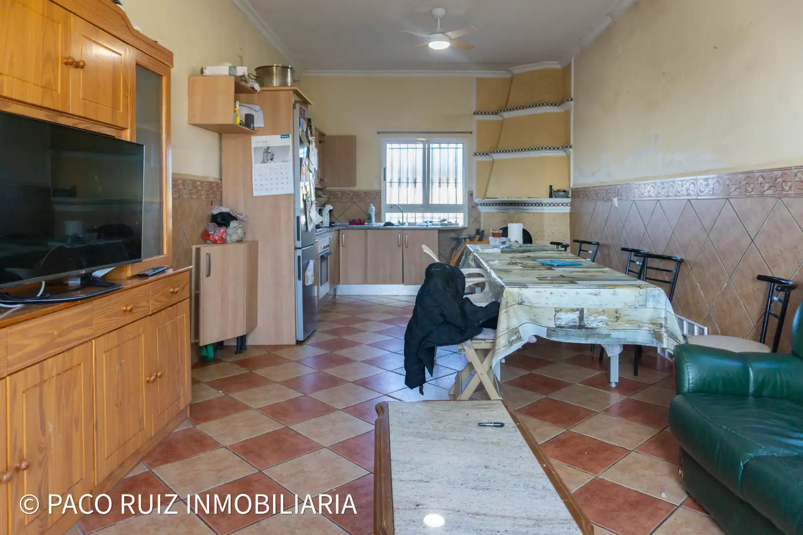 Cocina de Finca rústica en venta en Viator con Jardín privado, Terraza y Piscina