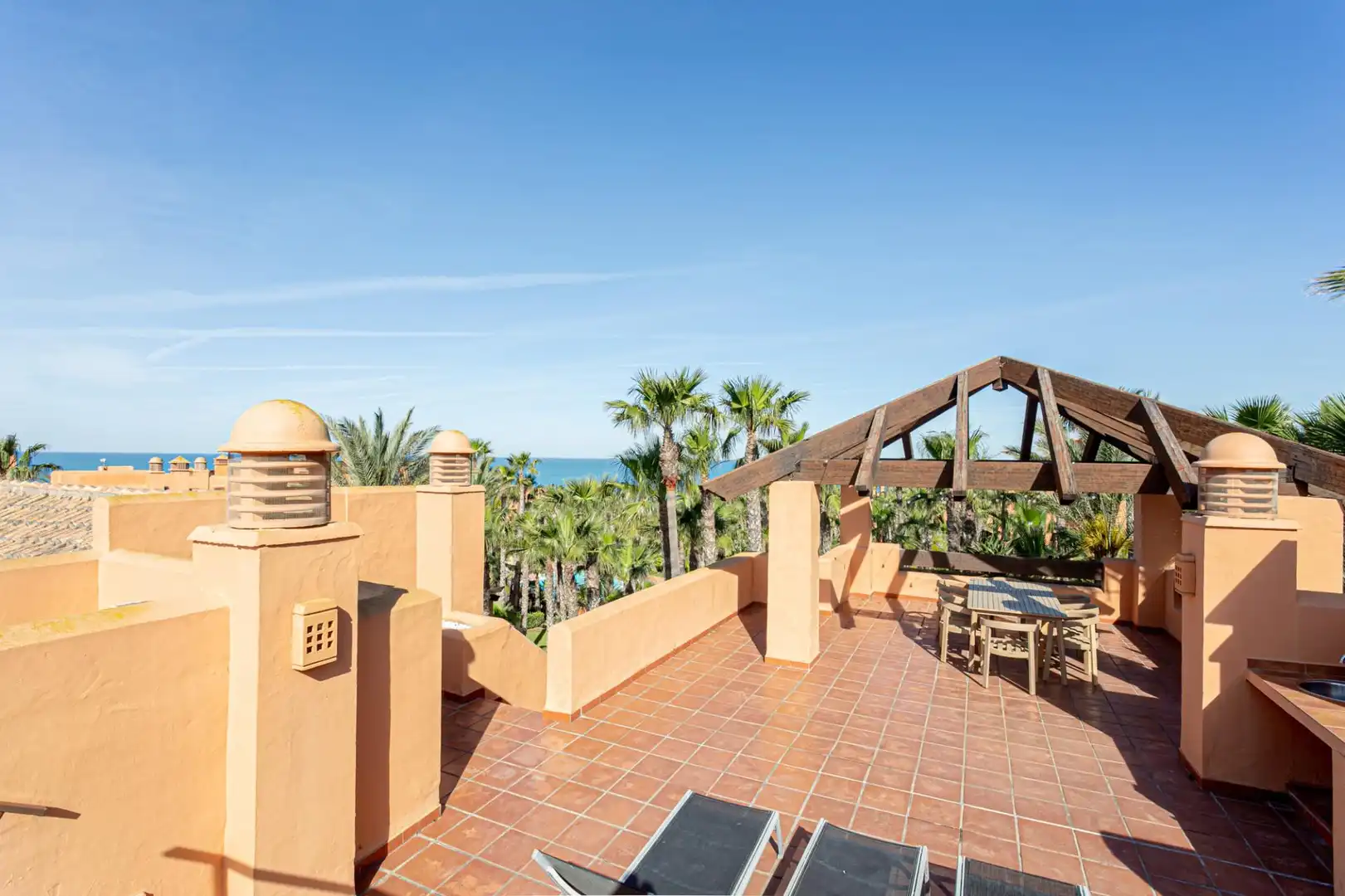 Terrassa de Apartament en venda en Chiclana de la Frontera amb Piscina comunitària