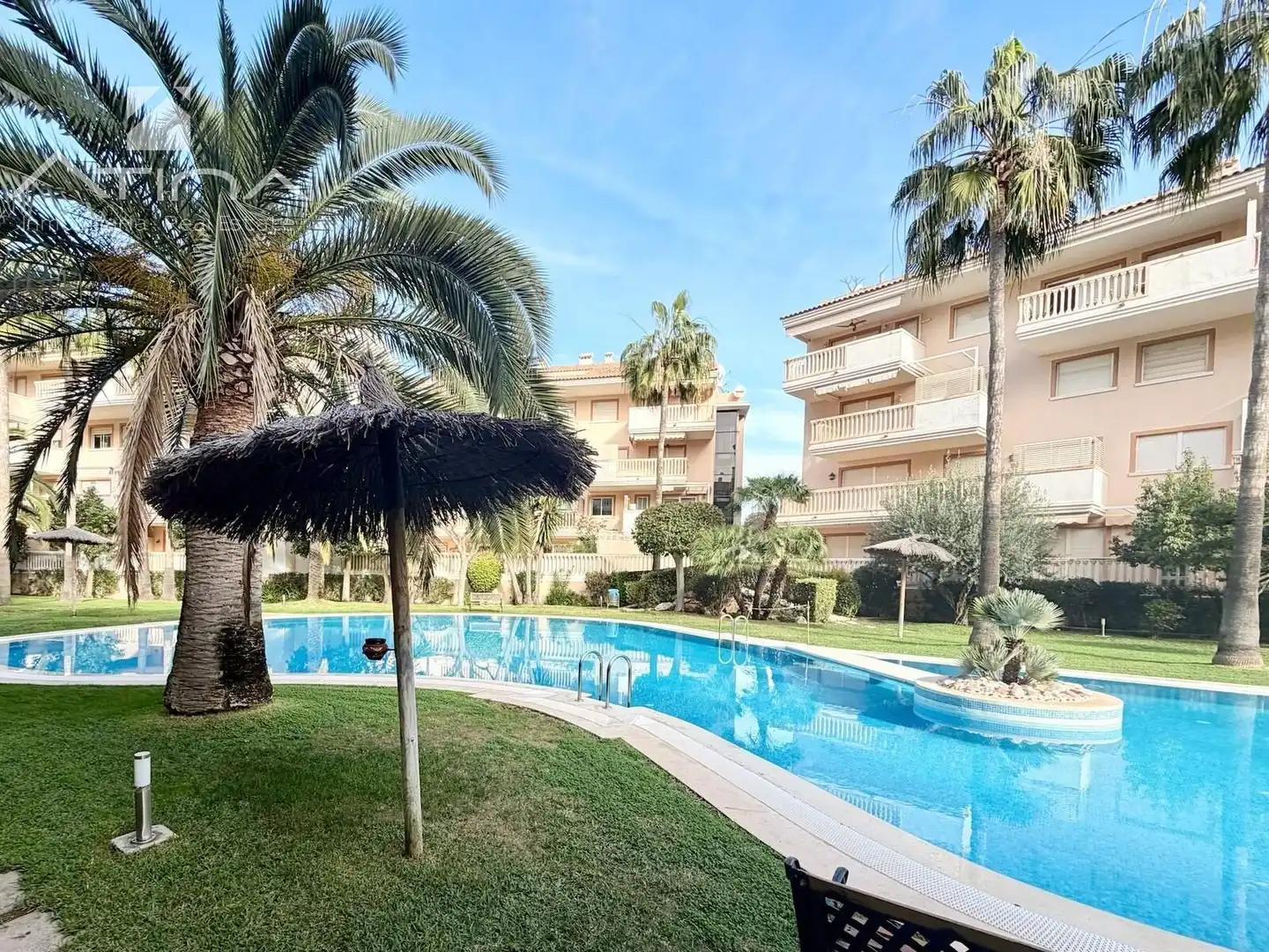 Vista exterior de Apartamento en venta en Jávea / Xàbia con Aire acondicionado, Calefacción y Jardín privado