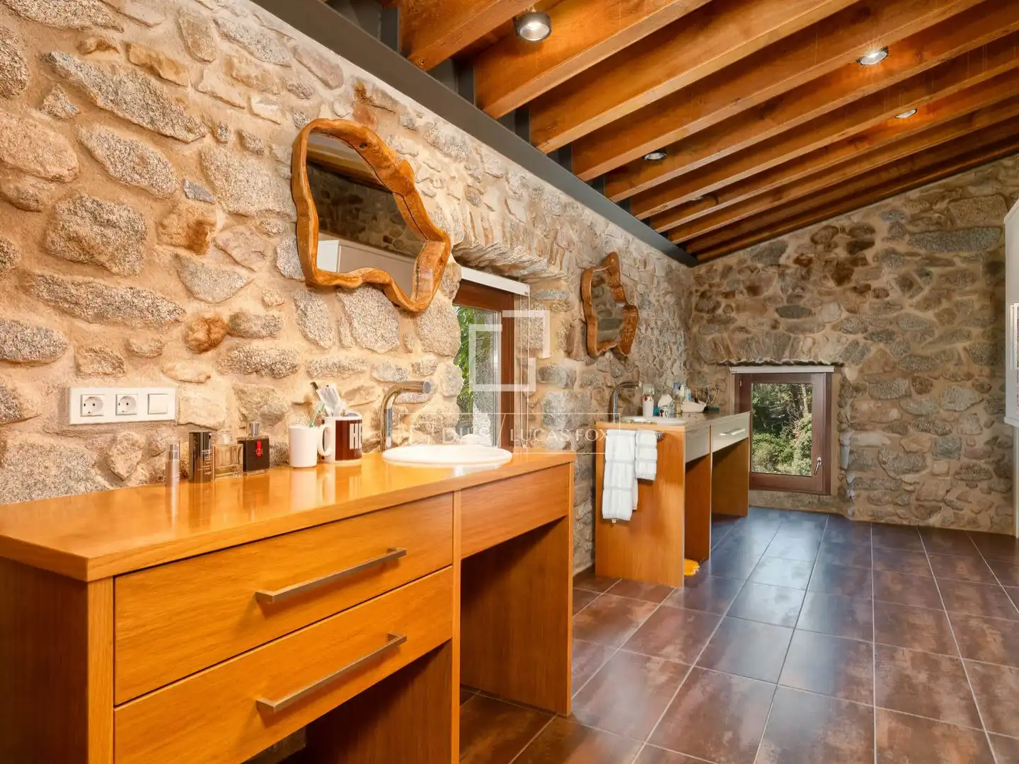 Bany de Finca rústica en venda en Maçanet de Cabrenys amb Calefacció, Jardí privat i Traster